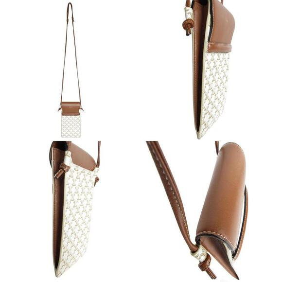 CELINE Brown Leather Shoulder Bag - Picture 3 of 5